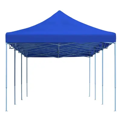 Garden Furniture Set Folding Pop-up Party Tent 3x9 m Blue