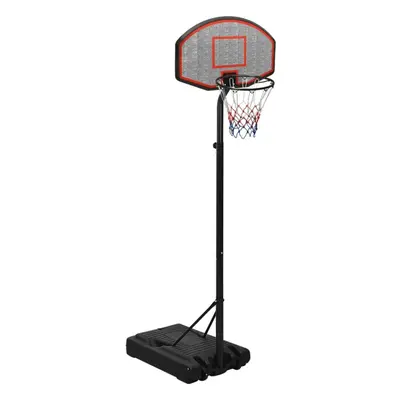 vidaXL Basketball Stand Black cm Polyethene Basketball Hoop Stand