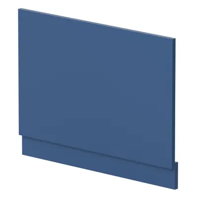 750mm Straight Reversible Bath End Panel & Plinth - Satin Blue