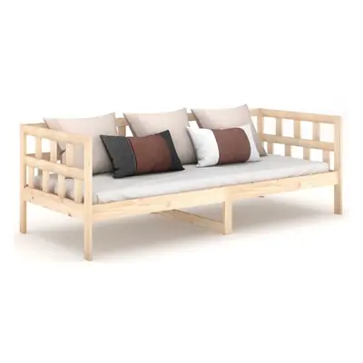 (brown, x cm) vidaXL Day Bed Guest Sofa Occasional Sofa Bed Daybed Couch Solid Wood Pine