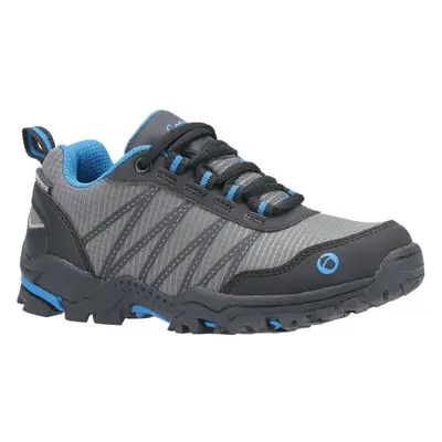 (4 UK, Blue/Grey) Cotswold Childrens/Kids Little Dean Lace Up Hiking Waterproof Trainer