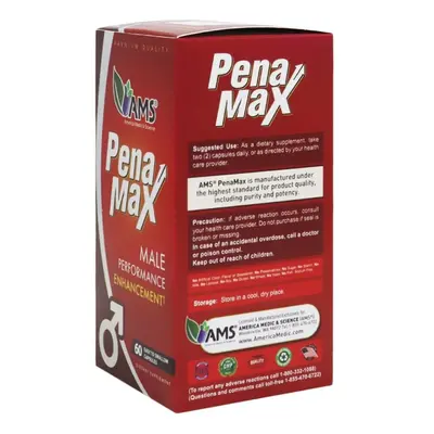 AMS PenaMax Capsules 60's, Improves Blood Flow