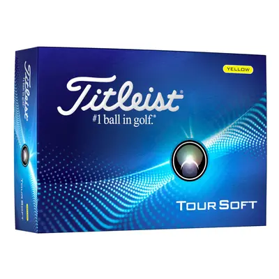 Titleist Tour Soft Golf Ball, Yellow