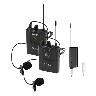 UHF Wireless Lavalier Microphone System TX and RX