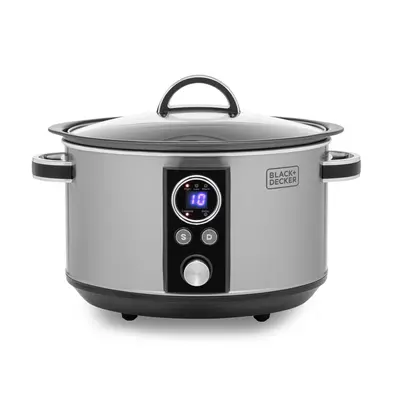 Black + Decker BXSC16045GB - 6.5 Litre Digital Slow Cooker