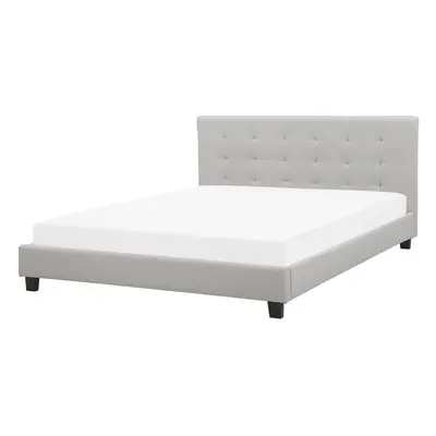 Bed Fabric ROCHELLE x cm (EU Super King) Light Grey