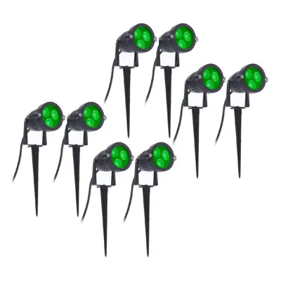 8Pcs LED Garden Lights 3W 220V Outdoor Spotlight with IP65 Waterproof Garden Landscape Decorativ