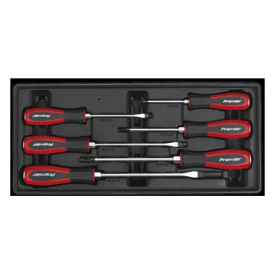 Tool Tray with Hammer-Thru Screwdriver Set 6pc