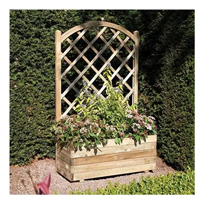 Rowlinson Rectangular Planter and Lattice