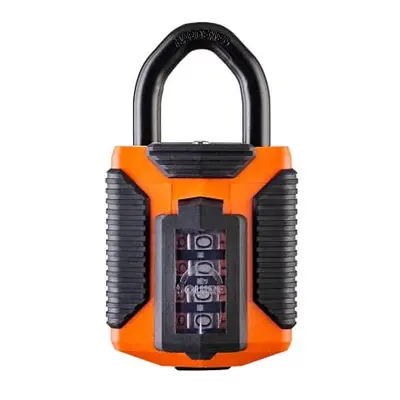 Squire Heavy Duty Padlock (CP50) - Toughest Steel Shackle - Wheel Combination Padlock - Alloy St