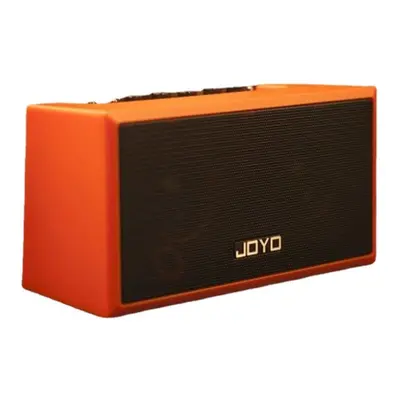 (Orange) Portable Guitar Amplifier Mini Bluetooth Amp Speaker for Acoustic Electric Guitar Bass