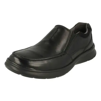 (UK 8, Black) Mens Clarks Casual Shoes Cotrell Free - G Fit