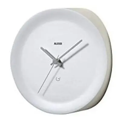 Alessi Ora in Corner Mounted Clock-Thermoplastic Resin, White, x x cm