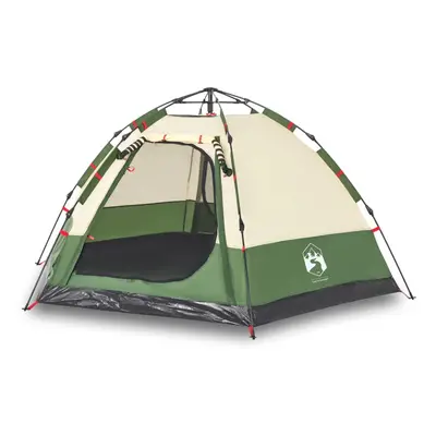 (Green, x x cm) vidaXL Camping Tent Cabin 4-Person Lightweight Dome Tent Blue Quick Release