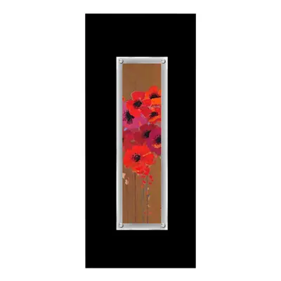 Premier Housewares Poppies Rectangular Framed Wall Art