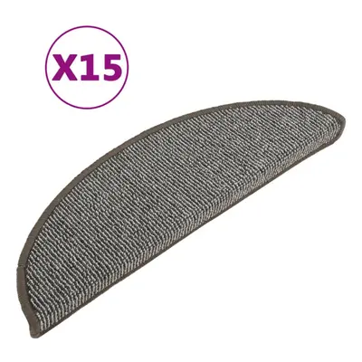 (grey, x x cm) vidaXL 15x Carpet Stair Treads Protector Multi Colours 65x21x4cm/56x17x3cm