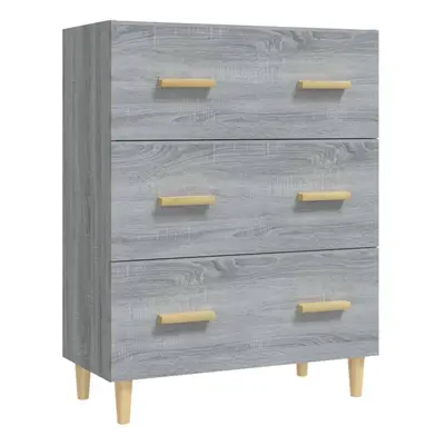 (grey sonoma) vidaXL Sideboard Engineered Wood Home Storage Cabinet Highboard Multi Colours