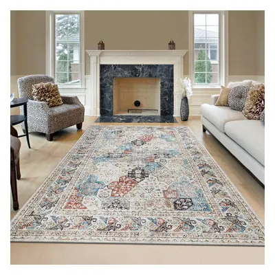 (160 cm x cm (5.2ft x 7.5ft)- Large Area Rug/Carpet., COASTAL- CASHMERE RUG) Large Traditional R