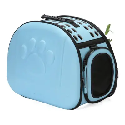 (Blue) Pet Carriers for Small Cats Dogs Handbag Transport Basket