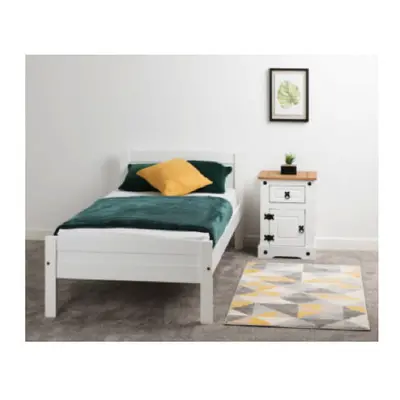 Arctic Single Bed - White