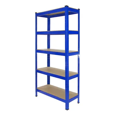 4 Racking Storage Shelving Heavy Duty Garage Tier 75cm Steel Shelves Warehouse