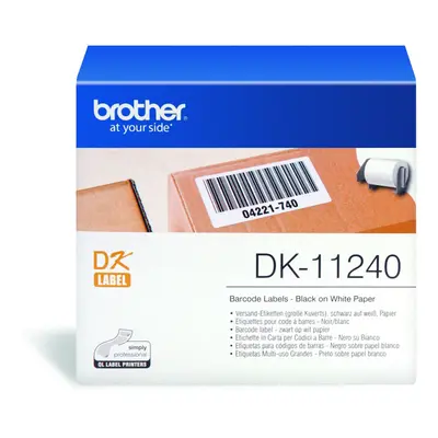 Brother DK-11240 White DK printer label