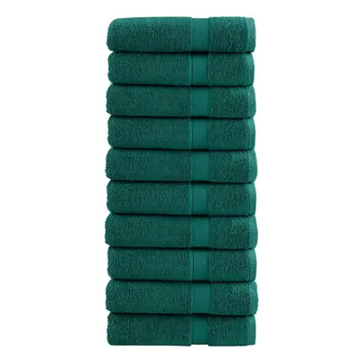 (green, x cm/ pcs) vidaXL Premium Sauna Towels Guest Bath Towel pcs Grey 600gsm 100% Cotton