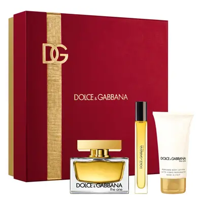 D&G 75ml EDP, 50ml Body Lotion & 10ml Travel Spray Gift Set Xmas