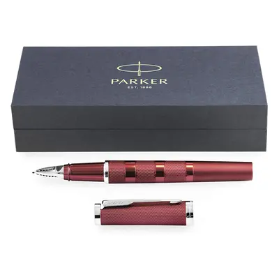 Parker Ingenuity - 5th Technology Pen - Medium Nib - Deep Red Barrel - Single Pen in Gift Box