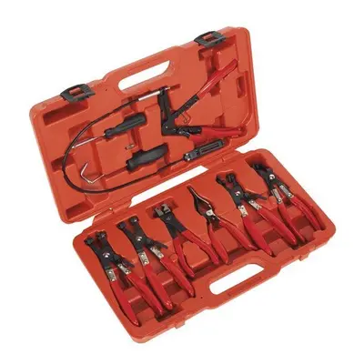 Sealey VS1662 9pc Hose Clip Removal Tool Set