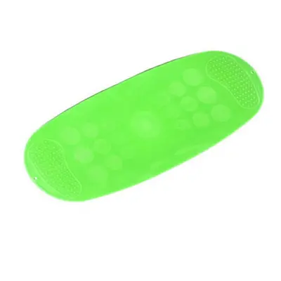 (Green) Twisting Yoga Balance Board Simple Core Workout for Abdominal Muscles and Legs Fitness