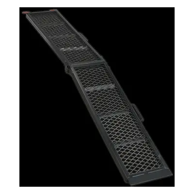 Steel Mesh Folding Loading Ramp 360kg Capacity