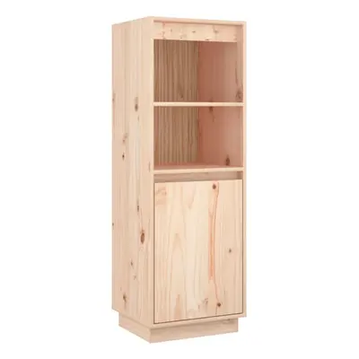 (brown) vidaXL Solid Wood Pine Highboard Storage Cabinet Furniture Multi Colours