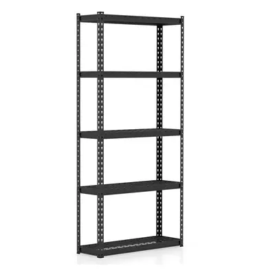 5-Tier Metal Garage Shelving Unit 183CM Adjustable Rack Organiser