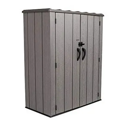 Lifetime Vertical Storage Shed (53 Cubic feet), Roof Brown, x x cm