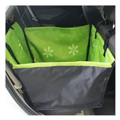 (Green, 60x35x53cM) Pet Car Seat Cover Carrying for Dogs Cats Mat Blanket Rear Back Hammock