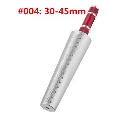 (#003:15-30mm) 1-45mm Cone Feeler Taper Aperture Gauge Steel Round Hole Tapered Ruler