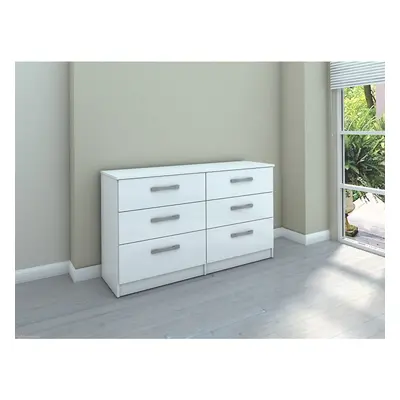 Birlea Lynx White Gloss Drawer Chest