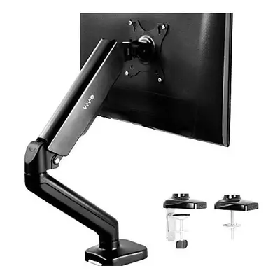 VIVO Height Adjustable Monitor Arm - Single Counterbalance Desk Mount for Screens up to inches, 