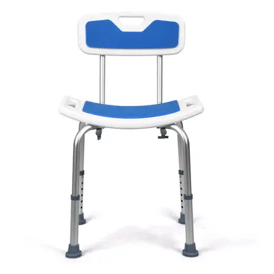 Shower Chair with Padded Back & Handles Anti-Slip Bathtub Chair