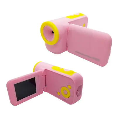 (Pink) Pink Blue 5MP F3.1 Mini Children Kids 16MB Memory 2.0 TFT Screen Camcorder DV Camera