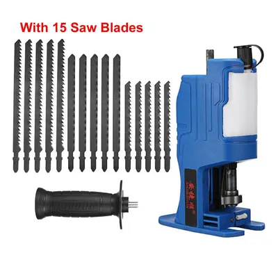 (With Saw blades) Reciprocating Saw Attachment for Electric Drill Wood Metal Cutting Tool