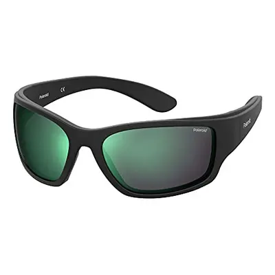 Polaroid PLD 7005/s Sunglasses, 3OL/5Z MT BLK GRN, One Size