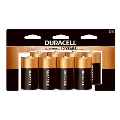 Alkaline Batteries, D, 8-Pk. -MN13R8DWZ17