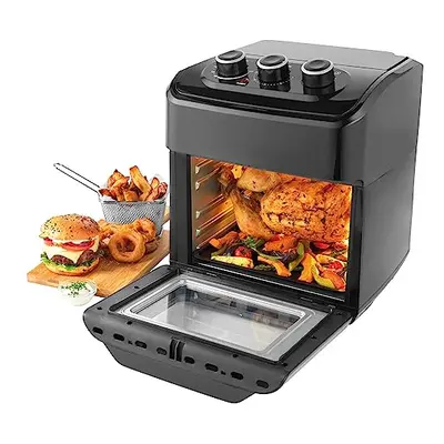 Salter EK5603 Air Fryer Oven ? Air Fry, Roast, Rotisserie, Toast & Bake, L, No Preheating Needed