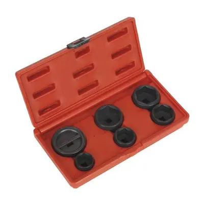 Sealey VS7103 Oil Filter Cap Wrench Set 6pc