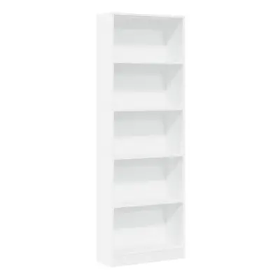 (white, x x cm) vidaXL Book Cabinet Display Rack Bookshelf Storage Shelf Rack Engineered Wood