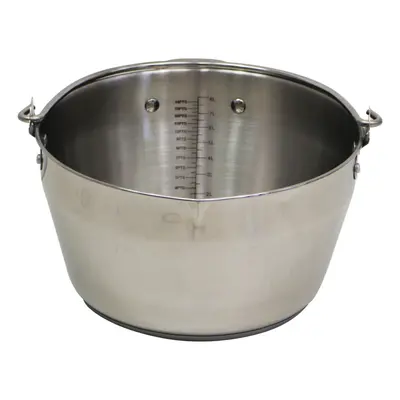 Oypla 9L Stainless Steel Maslin Jam Preserving Pan with Handle