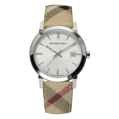 BURBERRY BU9025 Women's Leather Strap Watch