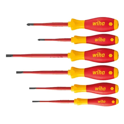 Wiha Screwdriver Set Electric Slimfix Slotted Piece Pack Hand Repair Tools